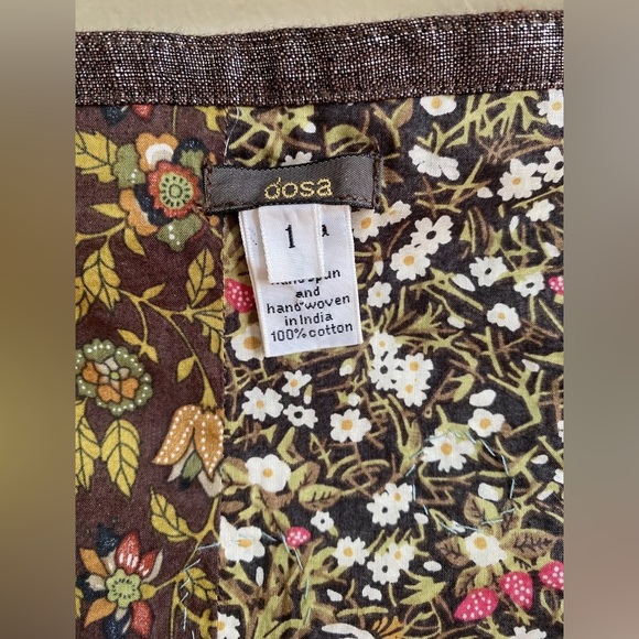 SOLD OUT ❤️ DOSA 1 Liberty Wrap Cotton Skirt - Picture 2 of 7